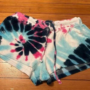 Tie Dye Terry Shorts